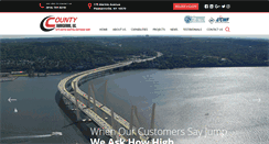 Desktop Screenshot of countyfabricators.com